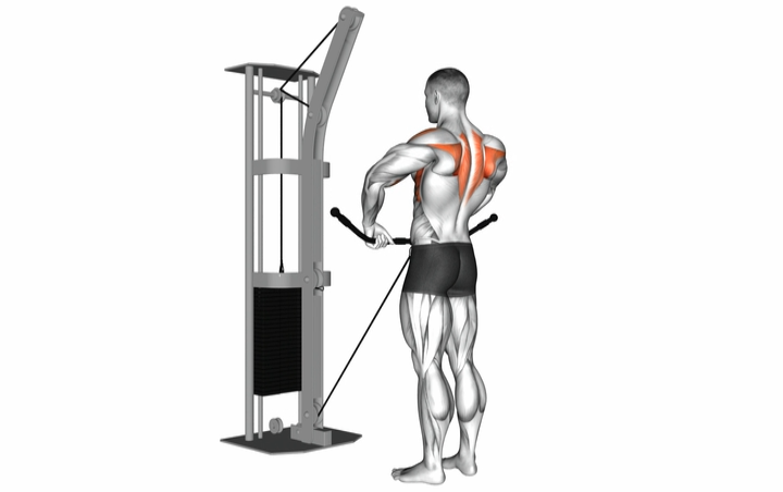 Cable Upright Row