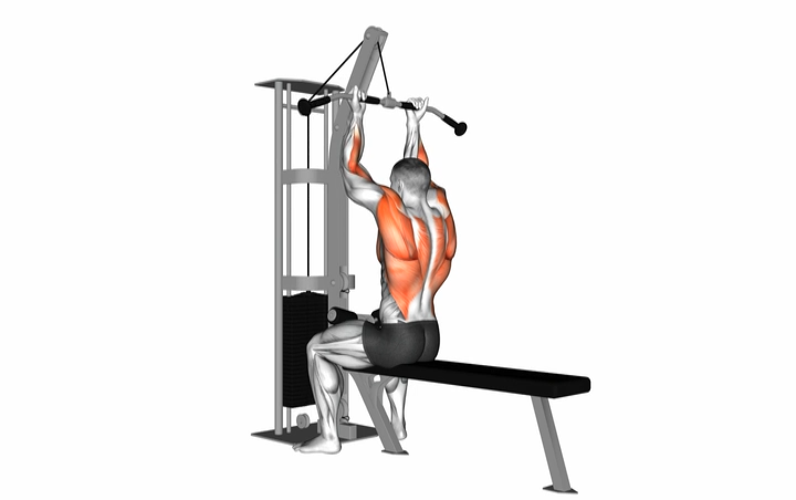 Reverse Grip Lat Pulldown
