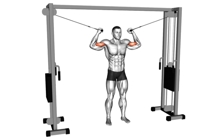 Overhead Cable Curl
