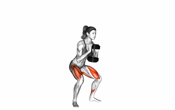 Dumbbell Goblet Squat