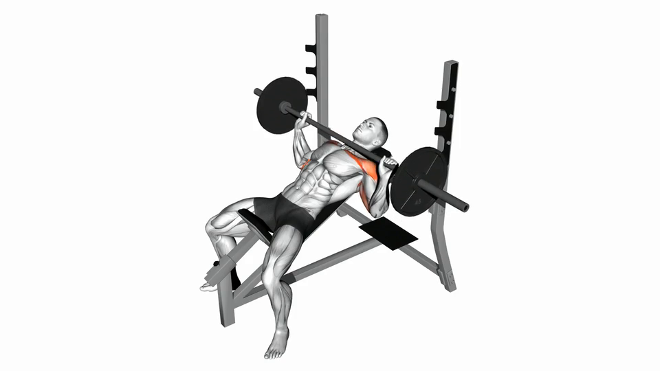 Barbell Incline Bench Press