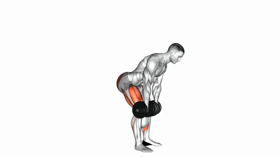 Dumbbell Stiff Legged Deadlift