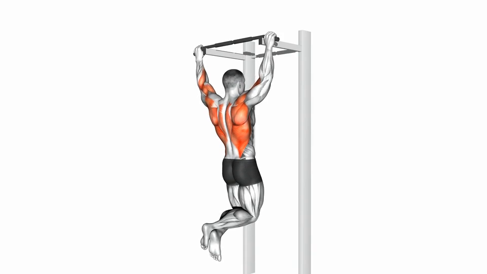 Wide Grip Rear Pull Up